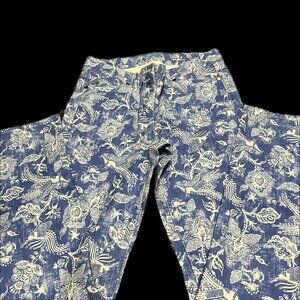 J MCLAUGHLIN Pant Blue Floral Lexi Jeans